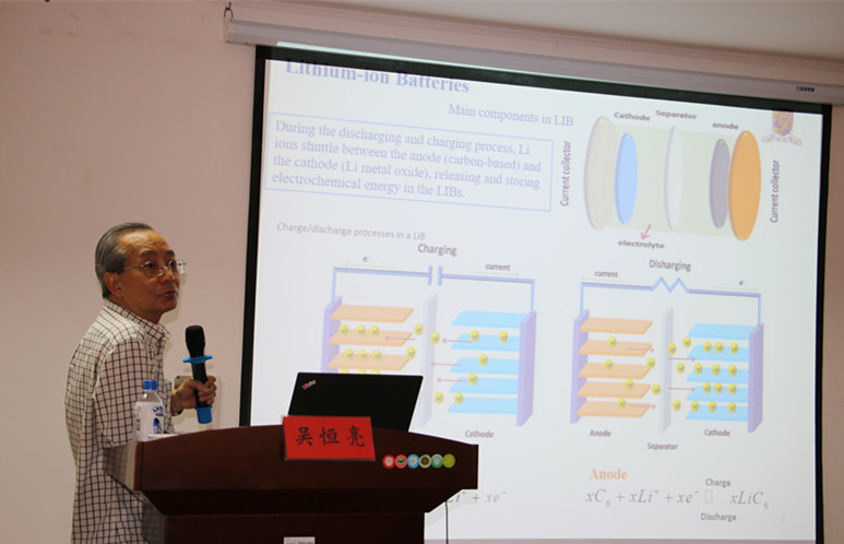 香港中文大学吴恒亮教授来我校讲学